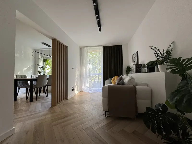 Strefa dzienna po home stagingu