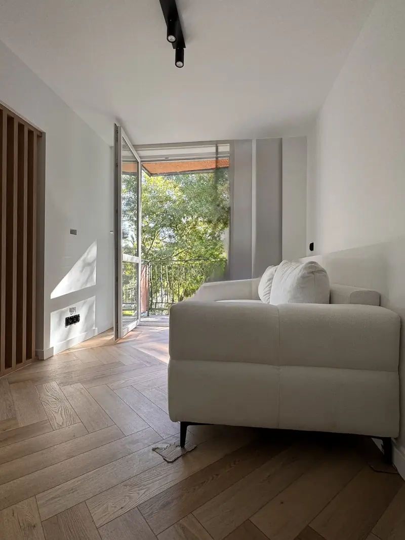 Strefa dzienna przed home stagingiem